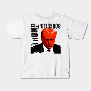 Trump Mugshot Kids T-Shirt